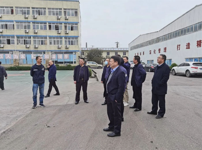 內(nèi)江隆昌市農(nóng)商銀行領導到公司參觀考察